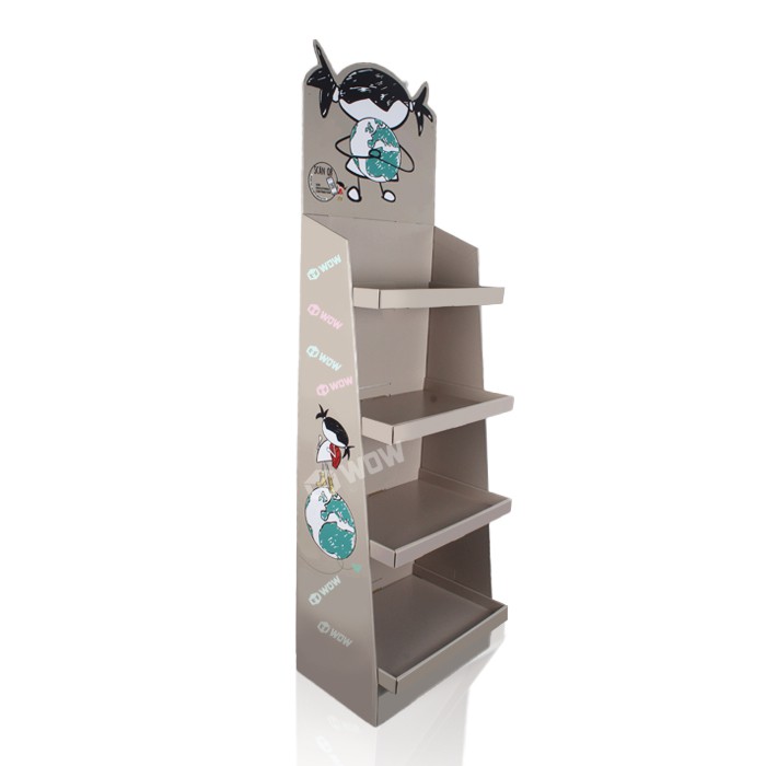 Rack de pantalla de cartón personalizado para FMCG