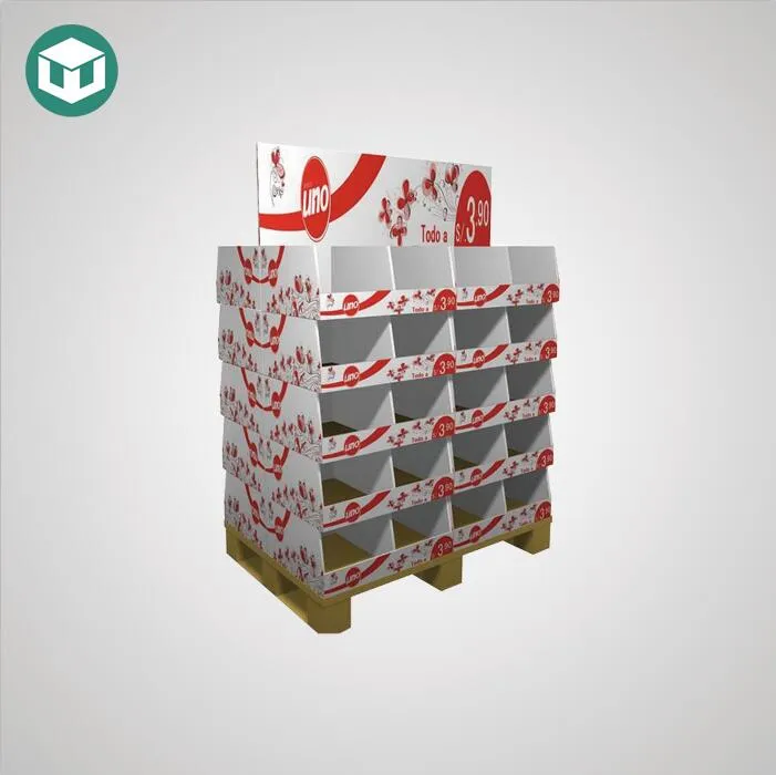 Pallet Diseño Supermercado Punto De Venta