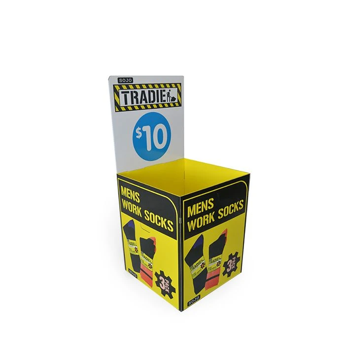 Contenedor de basura de papel corrugado